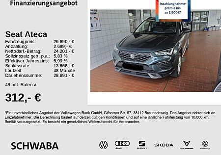 Seat Ateca FR 1.5TSI DSG *ACC*LED*NAVI*R-KAM*FRONT*18