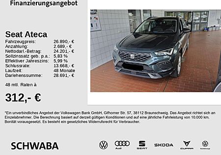 Seat Ateca FR 1.5TSI DSG *ACC*LED*NAVI*R-KAM*FRONT*18
