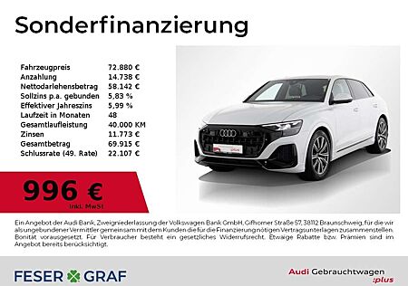 Audi Q8 50 TDI quattro matrix-LED Panorama Luft 21`