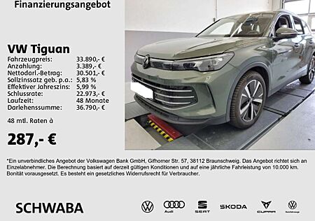 VW Tiguan Volkswagen Elegance 1.5 eTSI DCC*IQ.LIGHT*AHK*8-fach