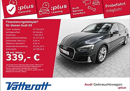 Audi A5 gebraucht kaufen Audi A5 Sportback 40 TFSI quattro advanced AHK Standheiz N