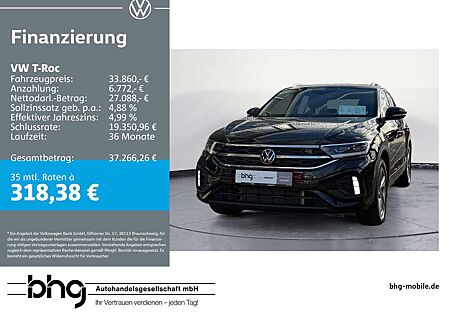 VW T-Roc Volkswagen 2.0 TSI 4MOTION DSG R-Line Panorama-Ausste