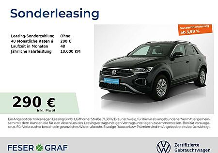 VW T-Roc Volkswagen Life 1.5 TSI DSG Navi AHK StandHz LED