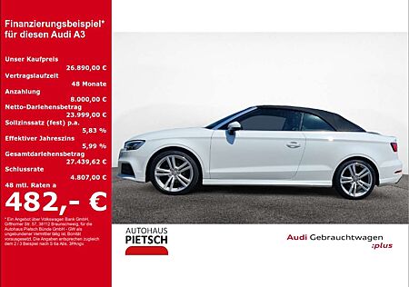 Audi A3 Cabriolet 1.4 TFSI S line LED ACC Navi