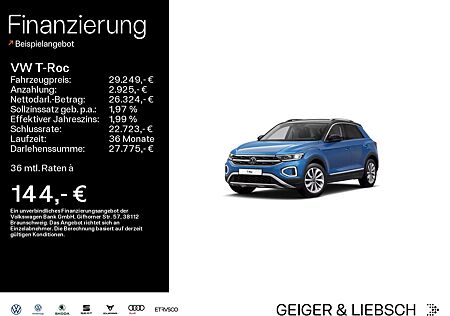 VW T-Roc Volkswagen 1.5 TSI DSG STYLE*LED*AHK*NAVI*KLIMA*PDC*S