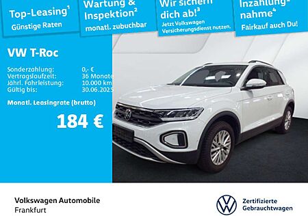 VW T-Roc Volkswagen 1.0 TSI Life Navi LED DAB+ FrontAssist