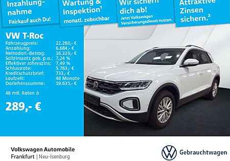 VW T-Roc Volkswagen 1.0 TSI Life Navi LED DAB+ FrontAssist