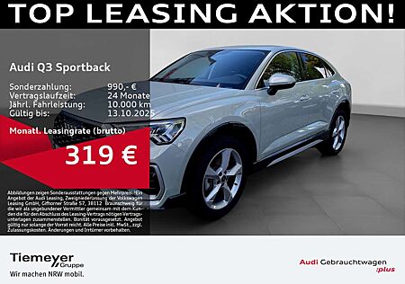 Audi Q3 35 TFSI S LINE ST.HEIZ ACC LED AHK