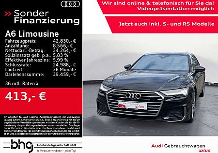 Audi A6 50 TFSIe quattro design HD-Matrix/H