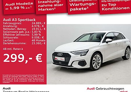 Audi A3 30 TFSI S-TRO*APP*LED*KLIMA*TEMPO**