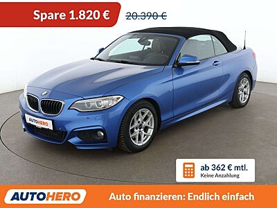 BMW 220 220i M Sport Aut.*NAVI*PDC*SHZ*TEMPO*ALU*KLIMA*