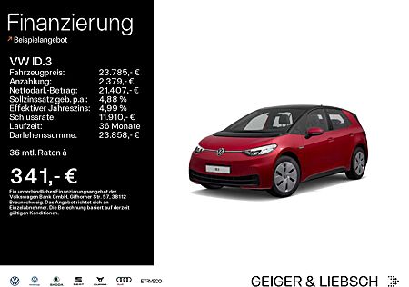 VW ID.3 Volkswagen Pro Performance Navi Pro+HUD