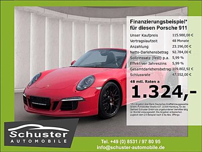 Porsche 911 Carrera GTS Cabrio 3.8*Navi BOSE R-Kam Tempo