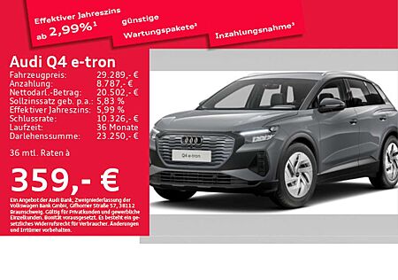 Audi Q4 e-tron 35 StdKlima/PDC/SitzHzg