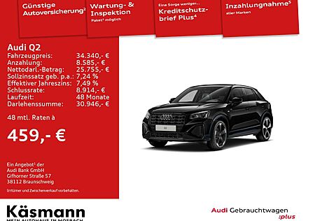 Audi Q2 S line 30TDI 2xS line MATRIX AHK KAM NAV SHZ