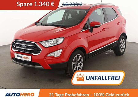 Ford EcoSport 1.0 EcoBoost Titanium Aut*NAVI*TEMPO*CAM*PDC*SHZ*