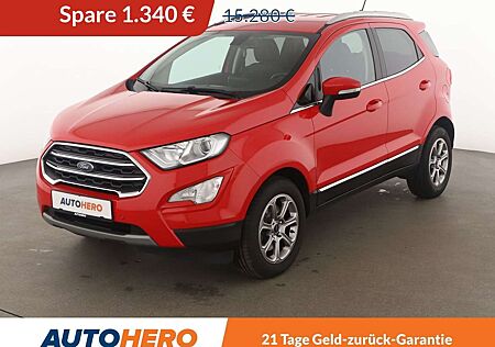 Ford EcoSport gebraucht kaufen Ford EcoSport 1.0 EcoBoost Titanium Aut*NAVI*TEMPO*CAM*PDC*SHZ*