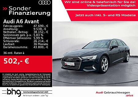 Audi A6 50 TDI quattro sport S-Line Matrix Keyl