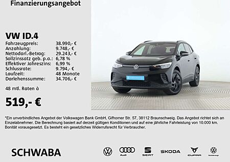 VW ID.4 Volkswagen Pro 82 kW/h *Wärmep.*AHK*LED*NAVI*8-fach*