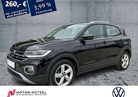 VW T-Cross Volkswagen 1.0 TSI STYLE LED+APP+SHZ+17"+DAB+2x PDC