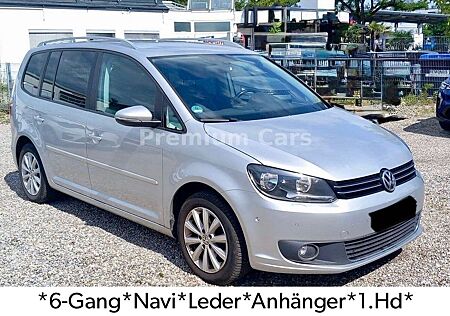 VW Touran Volkswagen 1.6 TDI Highline*7Sitzer*Leder*Navi*6-Gan