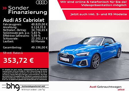 Audi A5 Cabrio 40 TFSI quattro S tronic S line