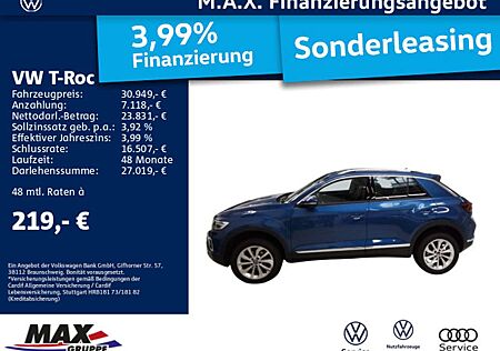 VW T-Roc Volkswagen 1.5 TSI STYLE LED+PANO+ACC+DCP+APP+SITZHZG