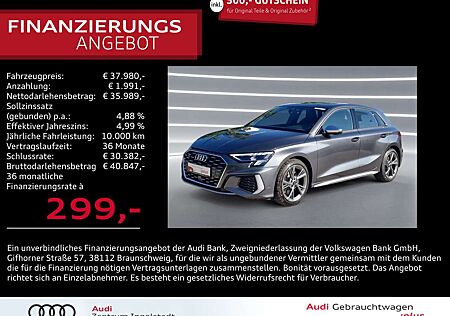 Audi S3 Sportback TFSI NAVI Leder virtual+ GRA 2xPDC