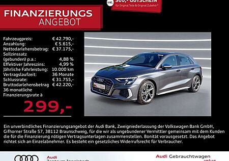 Audi S3 Sportback TFSI NAVI Leder virtual+ GRA 2xPDC