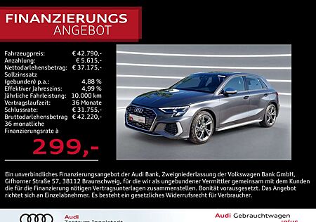 Audi S3 Sportback TFSI NAVI Leder virtual+ GRA 2xPDC
