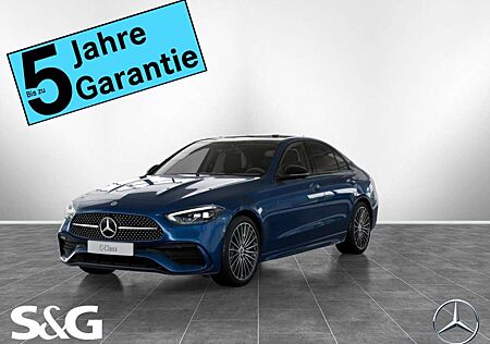 Mercedes-Benz C 220 d AMG MBUX+360°+LED+Pano+AHK+Night+Distron