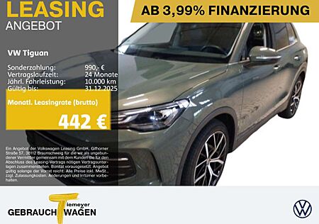 VW Tiguan Volkswagen 1.5 eTSI DSG LIFE LM20 PANO AHK KAMERA