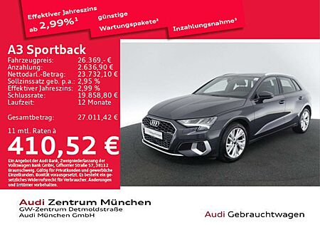 Audi A3 35 TFSI S tronic advanced AHK/Virtu
