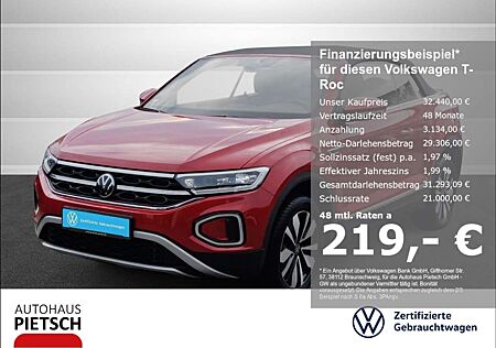 VW T-Roc Volkswagen Cabriolet 1.5 TSI DSG Move LED Navi beats