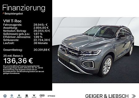 VW T-Roc Volkswagen 1.5 TSI DSG STYLE*LED*AHK*PDC*SHZ*NAVI*KLI