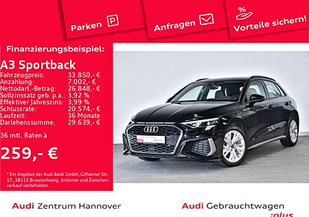 Audi A3 40 TFSIe S line LED Navi Kamera vir