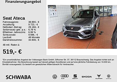 Seat Ateca Cupra 2.0TSI DSG 4D *ACC*AHK*PANO*BEATS*19