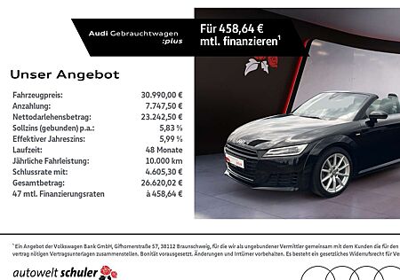 Audi TT Roadster 2.0 TFSI quattro S-line B&O Navi Xenon S