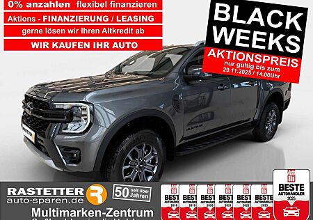 Ford Ranger DK Wildtrak 5Jahre+Rollo+AHK+Leder+Navi+virtCP+ACC