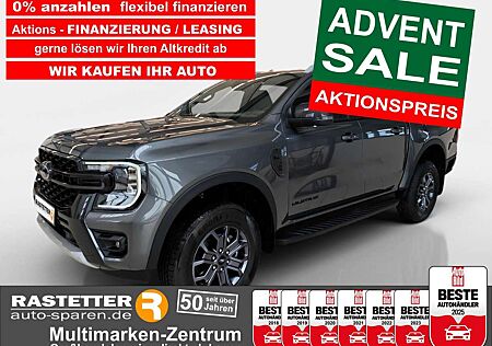 Ford Ranger DK Wildtrak 5Jahre+Rollo+AHK+Leder+Navi+virtCP+ACC