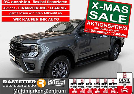 Ford Ranger DK Wildtrak 5Jahre+Rollo+AHK+Leder+Navi+virtCP+ACC