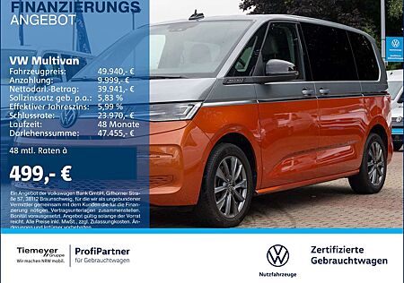 VW T7 Multivan Volkswagen TSI STYLE AHK HK LM18