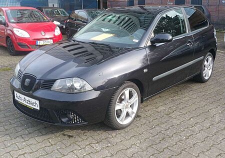 Seat Ibiza SPORT. Schwz.1.4i. 86PS. Eu4. ALU. EFH. Tüv NEU