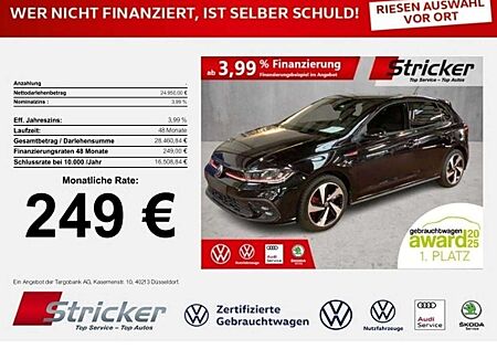 VW Polo Volkswagen GTI 2.0TSI DSG 249,-ohne Anzahlung ACC App-Connec