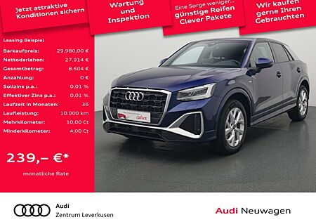 Audi Q2 S line AHK VIRT SHZ APP SPORTSITZE LED PDC
