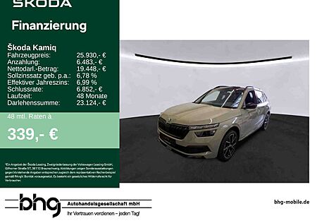 Skoda Kamiq 1.5 TSI DSG Monte Carlo