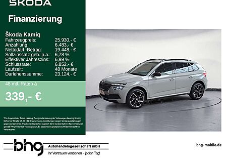 Skoda Kamiq 1.5 TSI DSG Monte Carlo *AHK*NAVI*ACC*