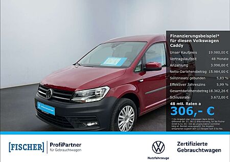 VW Caddy Volkswagen 2.0TDI DSG Trendline AHK STHZ Navi SHZ Rear View A