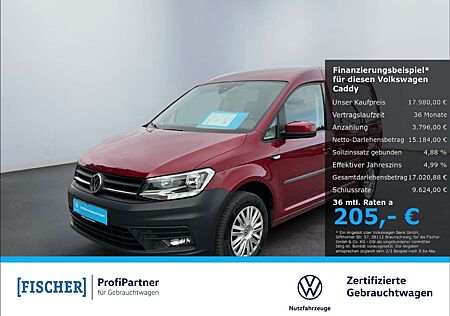 VW Caddy Volkswagen 2.0TDI DSG Trendline AHK STHZ Navi SHZ Rear View A