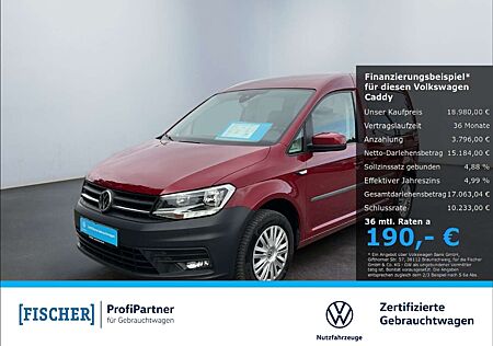 VW Caddy Volkswagen 2.0TDI DSG Trendline AHK STHZ Navi SHZ Rear View A
